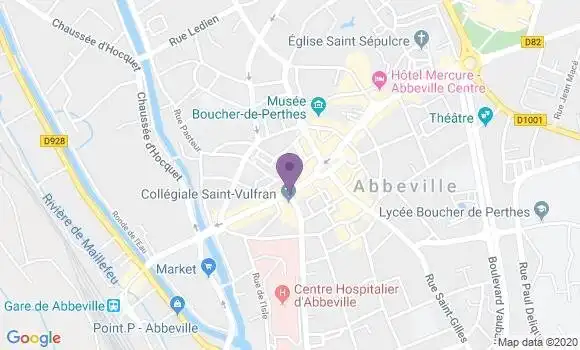 Localisation BNP Paribas Agence d