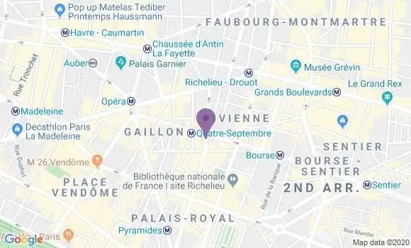 Localisation LCL Agence de Paris Habitat Gramont
