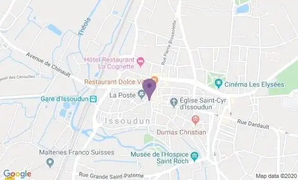 Localisation BNP Paribas Agence d