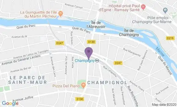 Localisation LCL Agence de La Varenne Saint Hilaire Saint Maur Champignol
