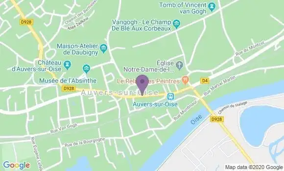 Localisation LCL Agence d