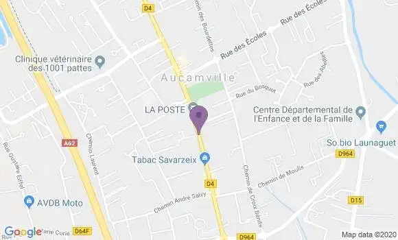 Localisation BNP Paribas Agence d