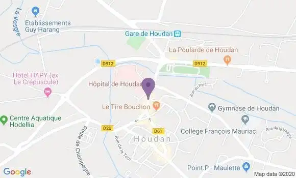 Localisation BNP Paribas Agence d