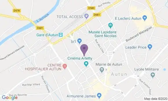 Localisation LCL Agence d