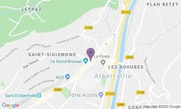 Localisation LCL Agence d
