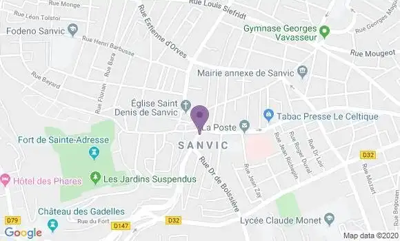 Localisation LCL Agence de Le Havre Sanvic