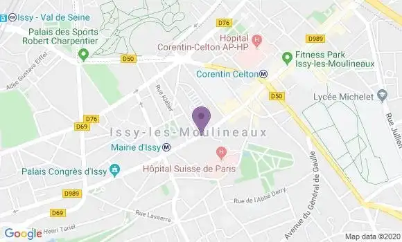 Localisation BNP Paribas Agence d