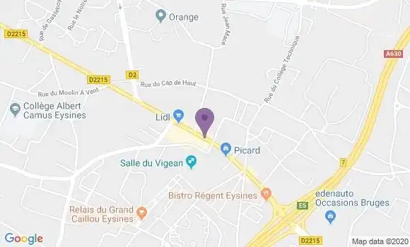 Localisation LCL Agence d