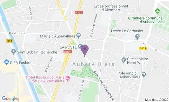 Localisation BNP Paribas Agence d