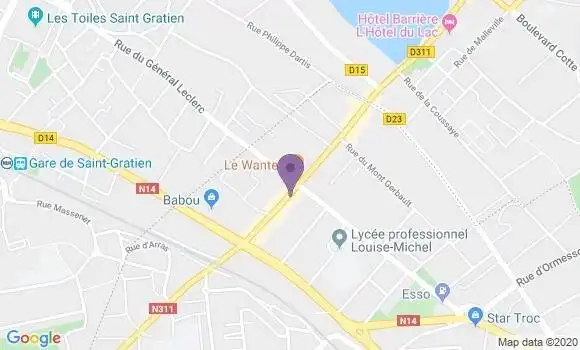 Localisation BNP Paribas Agence d