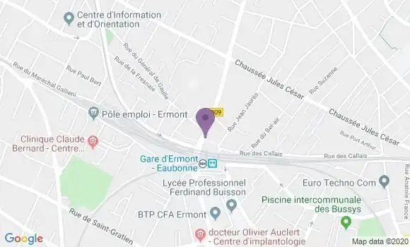 Localisation BNP Paribas Agence d