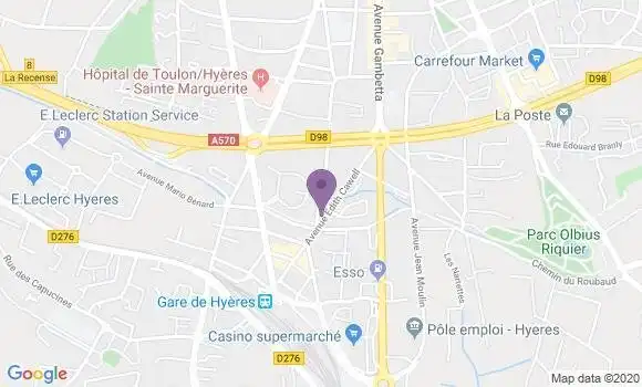 Localisation LCL Agence d
