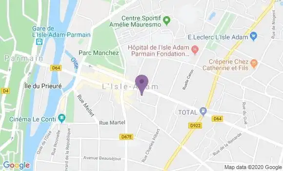 Localisation Banque Postale Agence de L