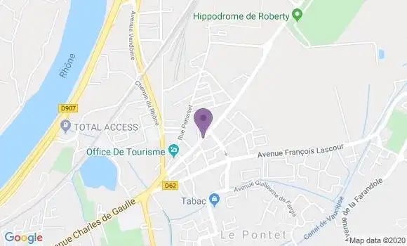 Localisation LCL Agence de Le Pontet