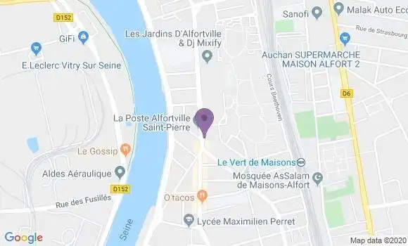Localisation Banque Postale Agence d
