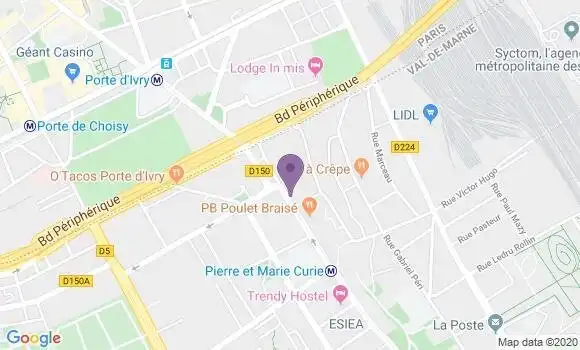 Localisation Banque Postale Agence d