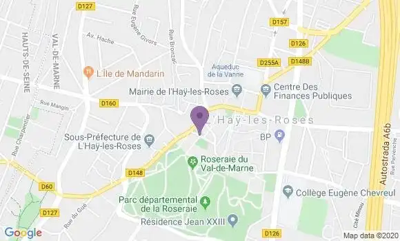 Localisation Banque Postale Agence de L