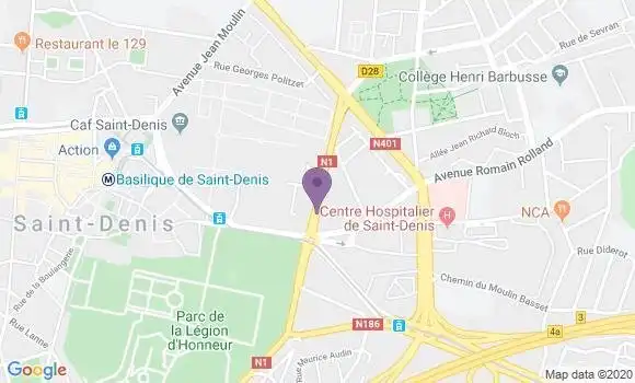 Localisation Banque Postale Agence de L
