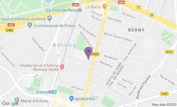 Localisation Banque Postale Agence d