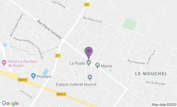 Localisation LCL Agence de Franqueville Saint Pierre