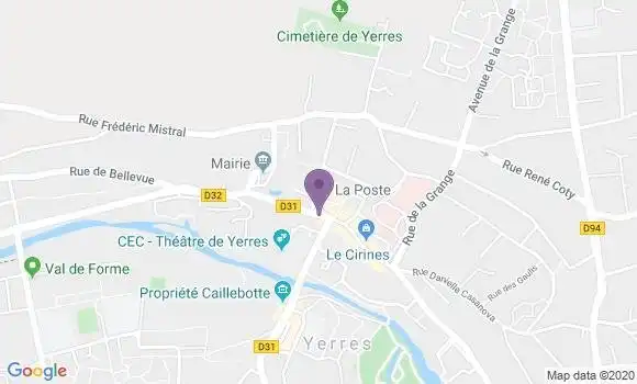 Localisation Banque Postale Agence d
