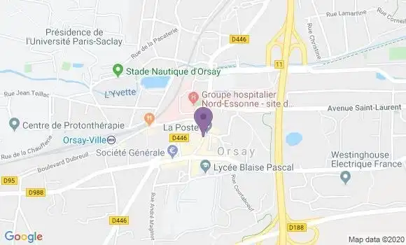 Localisation Banque Postale Agence d