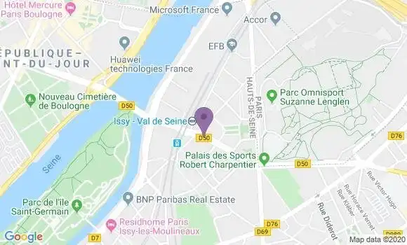 Localisation LCL Agence d
