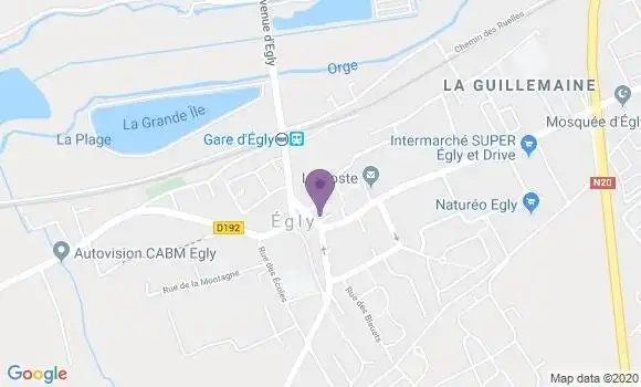 Localisation Banque Postale Agence d