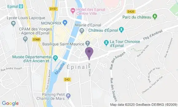 Localisation Banque Postale Agence d