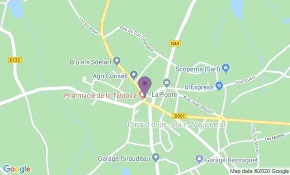 Localisation Banque Postale Agence d