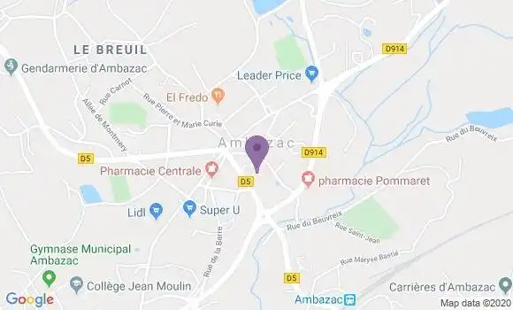 Localisation Banque Postale Agence d
