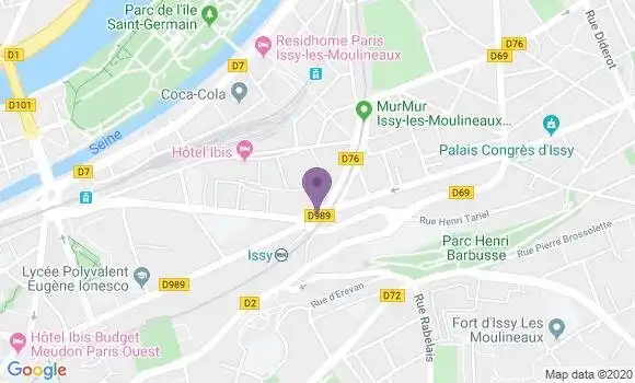 Localisation LCL Agence d