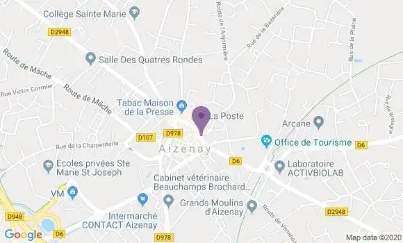 Localisation Banque Postale Agence d