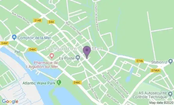 Localisation Banque Postale Agence de L