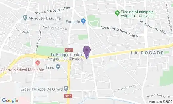 Localisation Banque Postale Agence d
