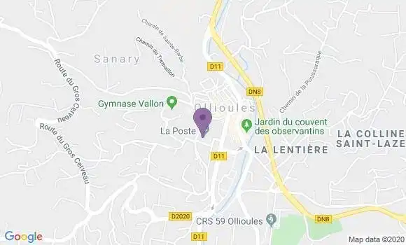 Localisation Banque Postale Agence d
