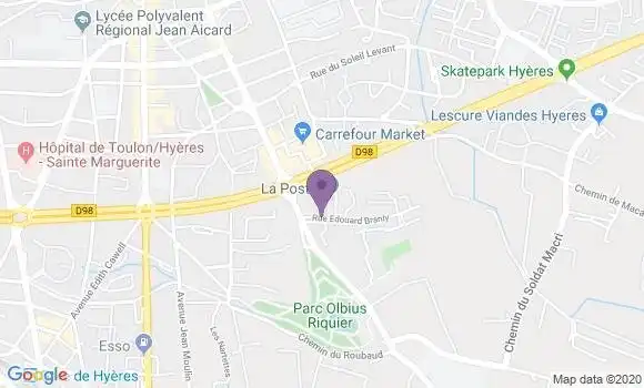 Localisation Banque Postale Agence d