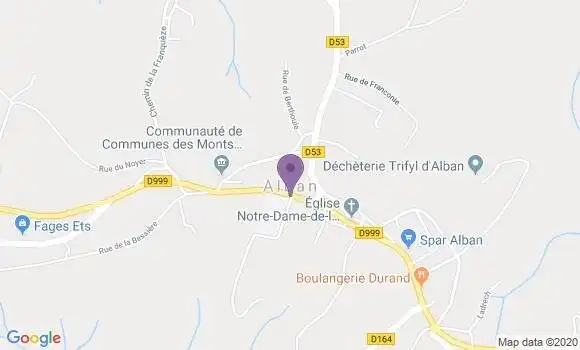 Localisation Banque Postale Agence d