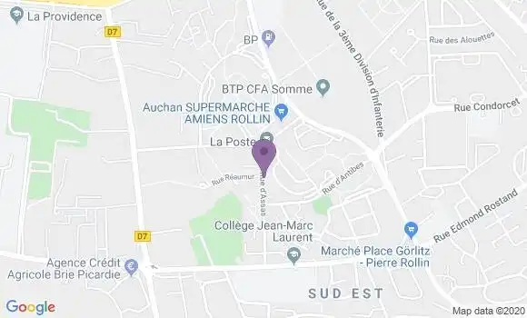 Localisation Banque Postale Agence d