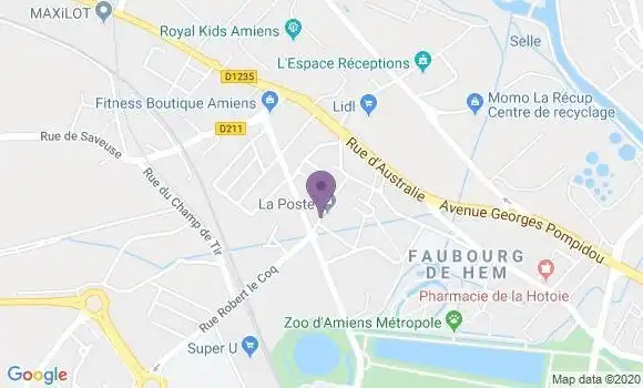 Localisation Banque Postale Agence d