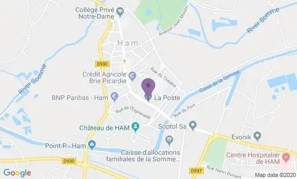 Localisation Banque Postale Agence d