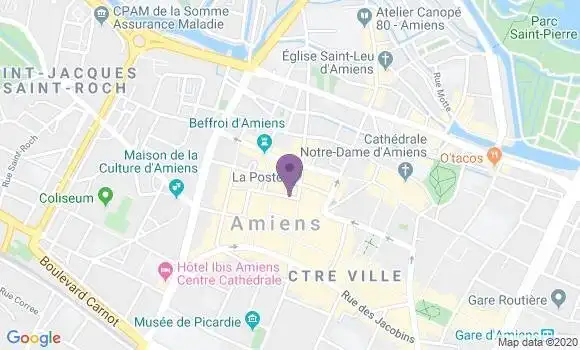 Localisation Banque Postale Agence d