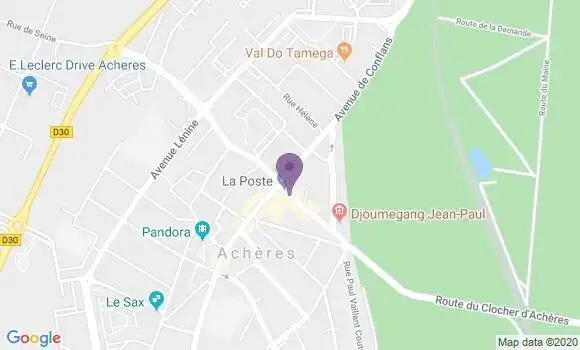 Localisation Banque Postale Agence d