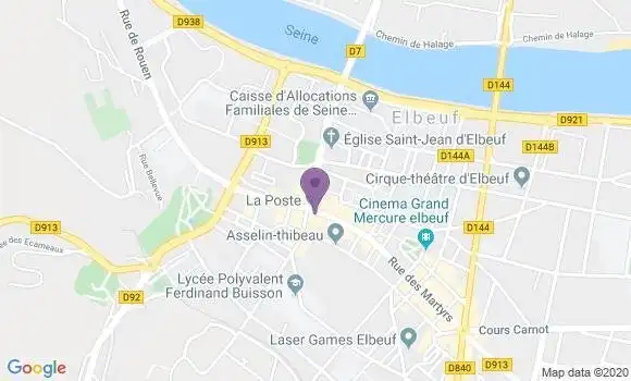 Localisation Banque Postale Agence d