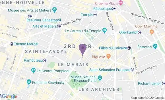 Localisation Banque Postale Agence de Paris Archives
