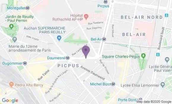 Localisation Banque Postale Agence de Paris Tahiti
