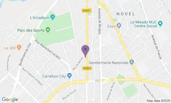 Localisation Banque Postale Agence d