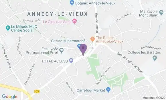 Localisation Banque Postale Agence d
