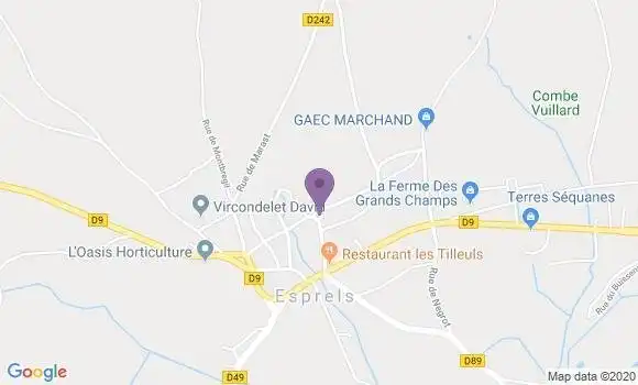 Localisation Banque Postale Agence d