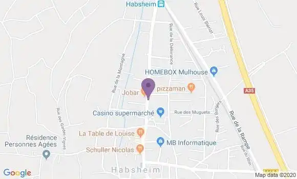 Localisation Banque Postale Agence d